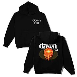The Weekend Hoodies - Dawn FM Head 2 Sides Pullover Hoodie