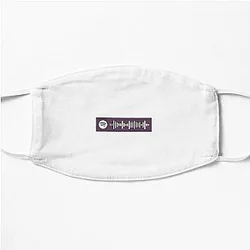 The Weeknd Face Masks - Spotify Code Flat Mask RB3006