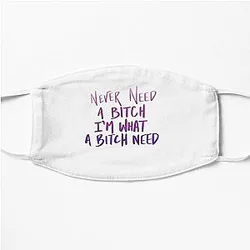 The Weeknd Face Masks - Never Need a B-tch Flat Mask RB3006