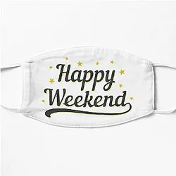 The Weeknd Face Masks - Happy Weekend Flat Mask RB3006
