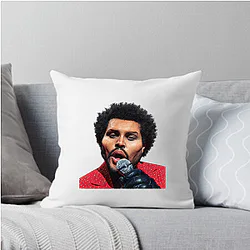 The Weeknd creates smooth hypnotic melodies The Weeknd Pillows Cover