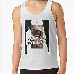The Weeknd Tank Tops - Lyrics True Colors (The Weeknd) Tank Top RB3006