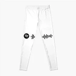 The Weeknd Leggings - Blinding Lights (Spotify Code) Leggings RB3006