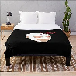 The Weeknd Bedding Sets - The Weeknd Mask Throw Blanket RB3006