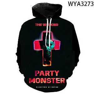 Singer The Weeknd Printed 3D New Fashion Hoodie