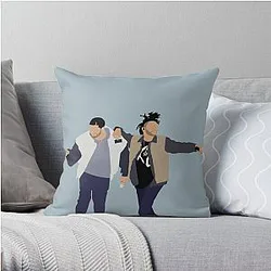 The Weeknd Pillows - Drake &amp; The Weeknd Throw Pillow RB3006