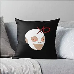 The Weeknd Pillows - The Weeknd Mask Throw Pillow RB3006