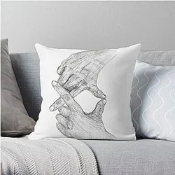 The Weeknd Pillows - XO Weeknd Hand Sign  Throw Pillow RB3006