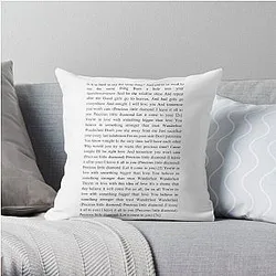 The Weeknd Pillows - Wanderlust - The Weeknd Throw Pillow RB3006