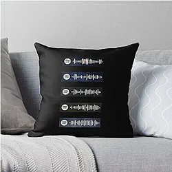 The Weeknd Pillows - Spotify Scan Codes Throw Pillow RB3006