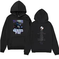 The Weeknd Dawn Fm Graphic Fashion Hoodies