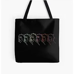 The Weeknd Bags - Silhouette Illustration All Over Print Tote Bag RB3006