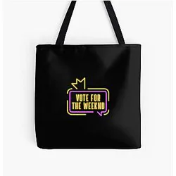 The Weeknd Bags - Vote For The Weeknd 2020  All Over Print Tote Bag RB3006