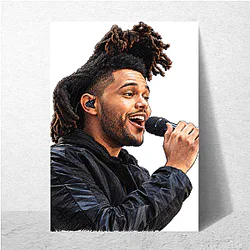The Weeknd captures moody nightlife vibes The Weeknd Posters