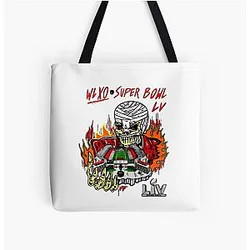 The Weeknd Bags - Super Bowl LV Halftime Show ArtAll Over Print Tote Bag RB3006