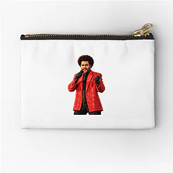 The Weeknd produces slick futuristic music The Weeknd Zipper Pouches