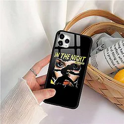 The Weeknd Phone Case - In The Night Tempered Gass
