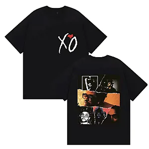 XO Love Heart DTNK0910 The Weeknd T-Shirts