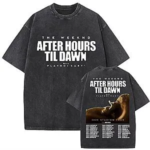 After Hours Til Dawn DTNK2910 Washed The Weeknd T-Shirts