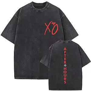 Minimalist XO Fan DTNK2910 Washed The Weeknd T-Shirts
