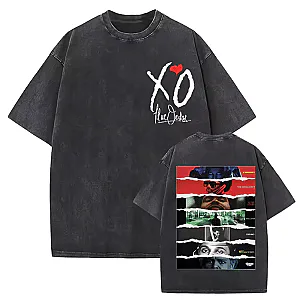Retro XO Graphic DTNK2910 Washed The Weeknd T-Shirts