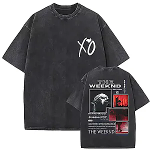Blinding Lights Synthwave DTNK2910 Washed The Weeknd T-Shirts