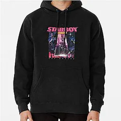 The Weeknd Hoodies - The Weeknd Starboy t-shirt Pullover Hoodie RB3006