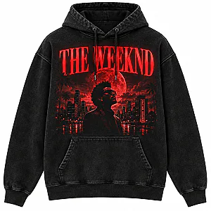 Red Moon DTNK3010 Washed The Weeknd Hoodies