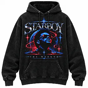 Starboy DTNK3010 Washed The Weeknd Hoodies