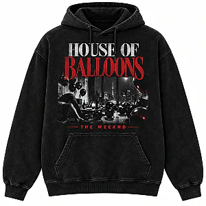 House Of Balloons DTNK3010 Washed The Weeknd Hoodies