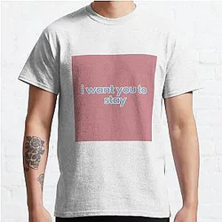 The Weeknd T-Shirts - Line From 'Lost In The Fire' Classic T-Shirt RB3006
