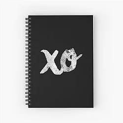 The Weekend Notebooks - xo Spiral Notebook