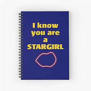 The Weekend Notebooks - i know you are a stargirl Spiral Notebook