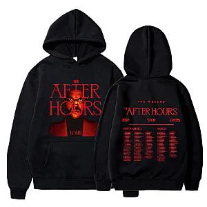The Weeknd Hoodies - The After Hours Tour Graphic Printed Hoodie