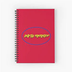 The Weekend Notebooks - party monster Spiral Notebook