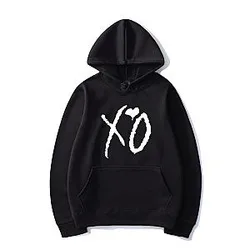The Weeknd Hoodies - XO The Weeknd Oversized Unisex Hoodie
