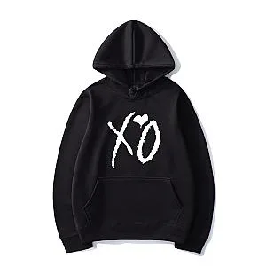 The Weeknd Hoodies - XO The Weeknd Oversized Unisex Hoodie