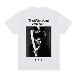 The Weeknd T-shirts - The Weeknd Trilogy Album Cover Vintage T-shirt