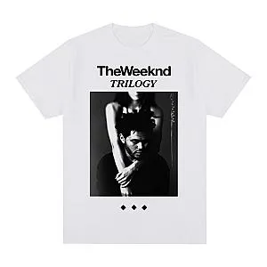 The Weeknd T-shirts - The Weeknd Trilogy Album Cover Vintage T-shirt