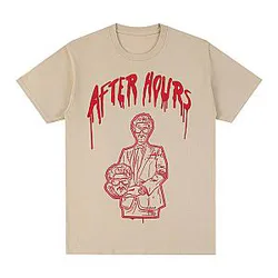 The Weeknd T-shirts - After Hours Vintage Cotton Unisex T-shirt