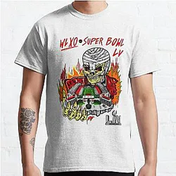 The Weeknd T-Shirts - Super Bowl LV Halftime Show ArtClassic T-Shirt RB3006