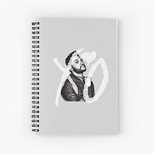 The Weekend Notebooks - RNB rap Hip Hop Star Mash up Spiral Notebook
