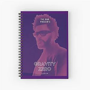 The Weekend Notebooks - the weekend purple no gravity style Spiral Notebook