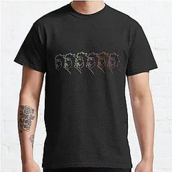 The Weeknd T-Shirts - Silhouette Illustration Classic T-Shirt RB3006