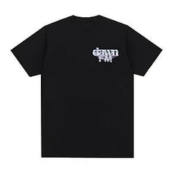 The Weeknd T-shirt - Vintage Classic Cotton Tops