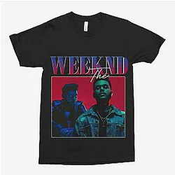 The Weeknd T-shirts - Printed Unisex Casual The Weeknd T-shirt