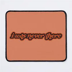The Weeknd Mouse Pads - I Was Never There Melancholy Mouse Pad