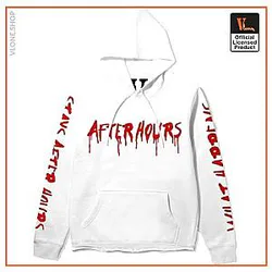 The Weeknd Hoodies - The Weeknd x Vlone After Hours Blood Drip Pullover Hoodie