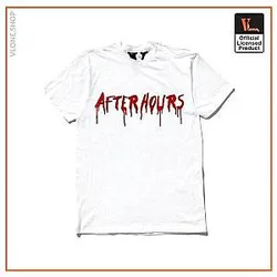The Weeknd T-shirts - Vlone x The Weeknd After Hours Bloody Drip T-Shirt
