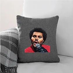 The Weeknd creates smooth hypnotic melodies The Weeknd Pillows Cover